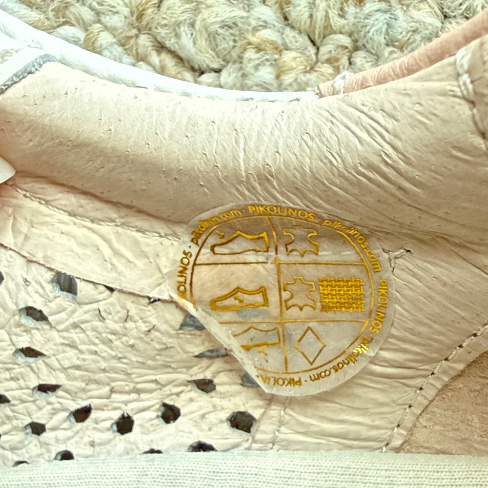 PIKOLINOS Cream and Pink Women's Sneakers - Picture 15 of 16